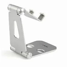 Soportes Startech.com Base Para Celular Y Tablet - Soporte Plegable Universal Para Dispositivos Móviles - Base Plegable Ergonómica Portátil Para Escritorio, Para Dispositivos De 4 A 13 Pulgadas, Te...