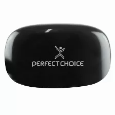 Audífonos Perfect Choice V-930174 Intra Auditivo Para Llamadas/música, Micrófono Integrado, Conectividad Inalámbrico, Color Negro