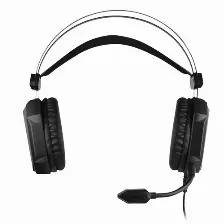 Audífonos Perfect Choice V-930594 Diadema Para Juego, Micrófono Boom, Conectividad Alámbrico, Conector De 3.5 Mm Si, Color Negro