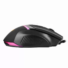 Mouse Perfect Choice V-930709 8 Botones, 7200 Dpi, Interfaz Usb Tipo A, Color Negro