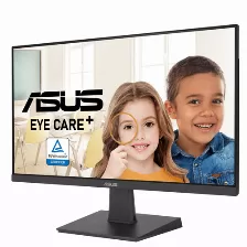 Monitor Asus Va24ehf Lcd, 23.8 Pulgadas, Hdmi, Full Hd, 1ms, 100hz, Panel Ips, Negro