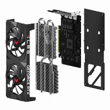 Tarjeta De Vídeo Pny GeForce RTX 4060, 4352 Núcleos Cuda, 8 Gb, 128 Bit, Gddr6, 2310 Mhz, 7680 X 4320 Pixeles, Pci Express X16 4.0, 1x Hdmi, 3 X Displayports