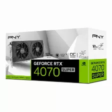 Tarjeta De Video Pny Geforce Rtx 4070 Super Verto, 12gb Oc, 12gb, 192 Bit, Gddr6x, Open Box