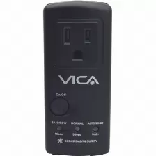 Supresor De Picos Vica Vp-132 Voltaje 115 / 230 V, 1800 W, 900 J, 50 / 60 Hz, 1 Salidas Ac, Nema 5–15p, Color Negro