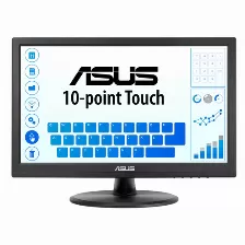 Monitor Asus Vt168hr Led, 39.6 Cm (15.6