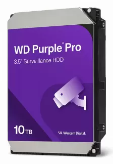 Disco Duro Western Digital Purple Pro Wd102purp 10 Tb, Serial Ata Iii, 7200 Rpm, Cache 512 Mb, 3.5