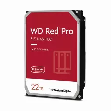 Disco Duro Western Digital Red Pro 22 Tb, Serial Ata Iii, 7200 Rpm, Cache 512 Mb, 3.5