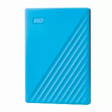 Disco Duro Externo Western Digital My Passport 4 Tb, 3.2 Gen 1 (3.1 Gen 1), Azul