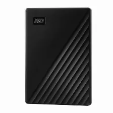 Disco Duro Externo Western Digital My Passport My Passport 2 Tb, 3.2 Gen 1 (3.1 Gen 1), Negro