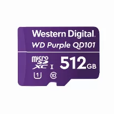 Memoria Western Digital Wd Purple Sc Qd101 512 Gb, Clase 10