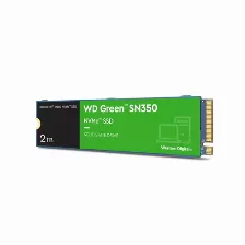 Ssd Western Digital Green 2tb, M.2 Pci Express 3.0, Lectura 3200 Mb/s, Escritura 3000 Mb/s, Open Box