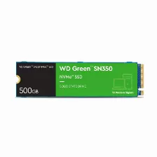 Ssd Western Digital Green Sn350 500 Gb, M.2, Pci Express 3.0 Lectura 2400 Mb/s, Escritura 1500 Mb/s