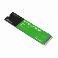 Ssd Western Digital Green Sn350 500 Gb, M.2, Pci Express 3.0 Lectura 2400 Mb/s, Escritura 1500 Mb/s