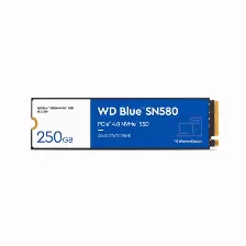 Ssd Western Digital Blue Sn580 500 Gb, M.2, Pci Express 4.0 Lectura 4000 Mb/s, Escritura 3600 Mb/s