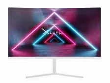 Monitor Gamer Curvo Xzeal Xst-570, 23.8 Pulgadas, 100hz, Vga, Hdmi, Dc, Full Hd, Color Blanco