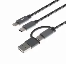 Cable Usb Xtech Xtc-560 Color Gris