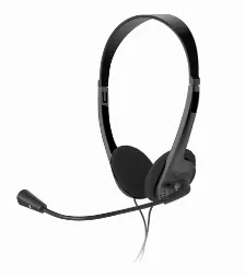 Audífonos Xtech Xts-220 Diadema Para Llamadas/música, Micrófono Boom, Conectividad Alámbrico, Conector De 3.5 Mm Si, Color Negro