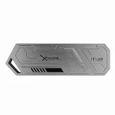 Xzeal Gabinete De Disco Duro Ssdnvme M 2 Usb Rgb