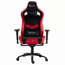 Silla Gamer Xzeal Chair Roja/18 0grados/soporte Lumbar/textil/pisto