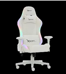 Silla Gamer Xzeal Xz15 Asiento Tapizado, Reposa-brazos Si, Peso Máximo 150 Kg, Color Blanco