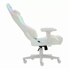 Silla Gamer Xzeal Xz15w, Ajustable, Reposa-brazos, Maximo 150 Kg, Blanco Rgb