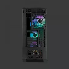 Gabinete Yeyian Mirage X Tower, Pc, Soporta Eatx, 8 Ranuras De Expansión, Color Negro, Ventana Lateral Si, Iluminación Si, Fuente De Alimentación No, 2 X Usb 3.2, 0 X Usb 2.0