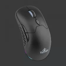 Mouse Yeyian Ygm-wwrb-01 óptico, 6 Botones, 26000 Dpi, Interfaz Bluetooth, Batería Batería Integrada, Color Negro