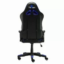 Silla Gamer Yeyian Cadira 1150 Asiento Acolchado, Reposa-brazos Si, Base Metal, Peso Máximo 150 Kg, Color Negro, Azul