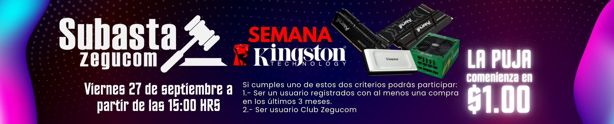 Subasta Kingston