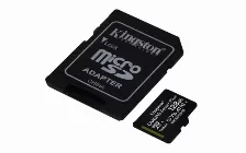 Memoria Micro Sd Kingston Canvas Select Plus, 128gb, Class 10, Escritura 100 Mb/s, Uhs-i, Inclye Adaptador Sd